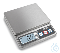 Bench scale, 0,1 g ; 500 g Stainless steel design of the housing and weighing...